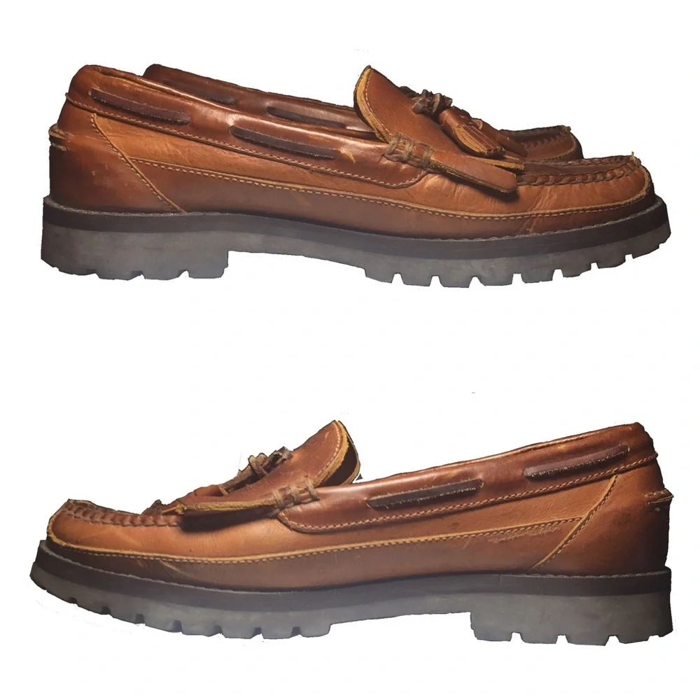 🔥Vintage🐎Polo RL tassel mock toe slip on shoes - Picture 5 of 7